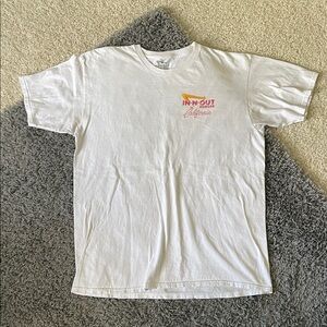 Vintage In-n-Out California CA White T-Shirt - Size L